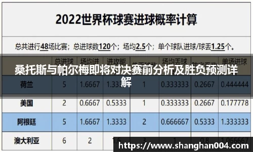 桑托斯与帕尔梅即将对决赛前分析及胜负预测详解